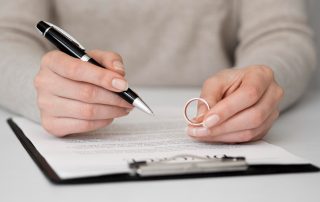 Reynaldo Garza III, Attorney at Law in Brownsville Texas -Emotional moment marking the end of a Marriage