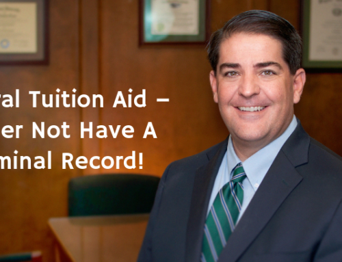 Federal Tuition Aid – Better Not Have A Criminal Record!