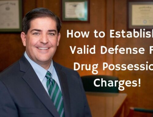How to Establish A Valid Defense For Drug Possession Charges!